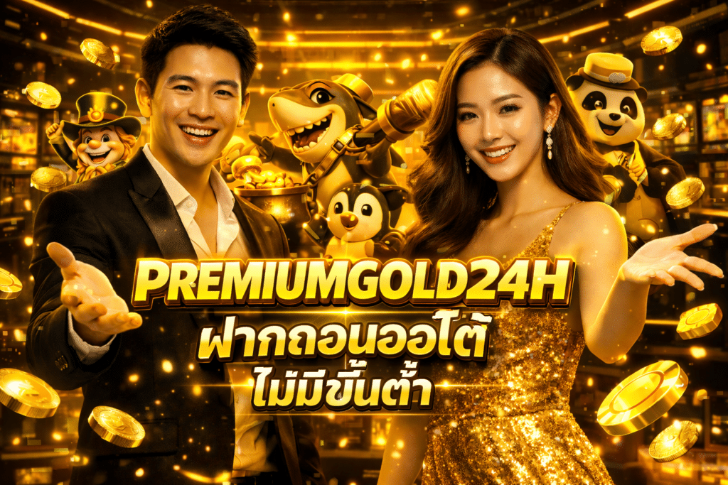 PREMIUMGOLD24H ฝากถอนออโต้ ไม่มีขั้นต่ำ